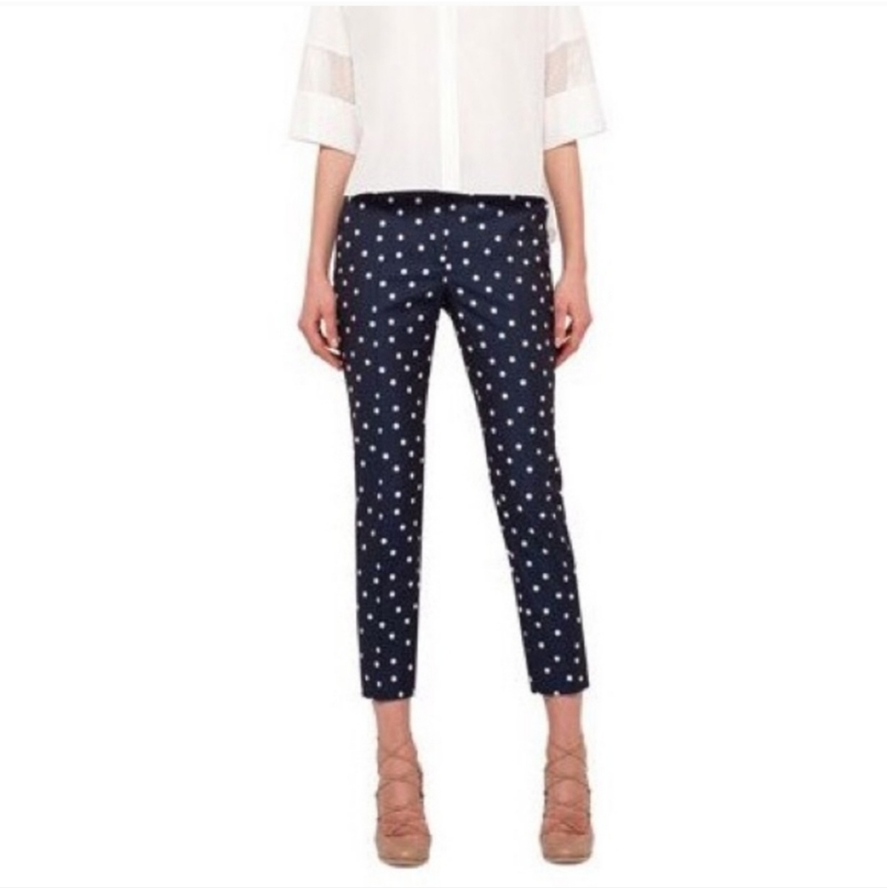 Akris Punto polk a dot pants
